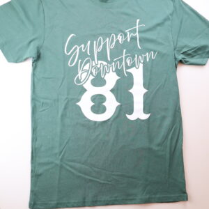 Support 81 Downtown Shirt (Green)