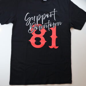 Support 81 Downtown Shirt (Black)