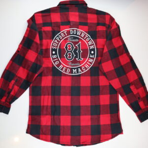 Red and Black Flannel Shirt